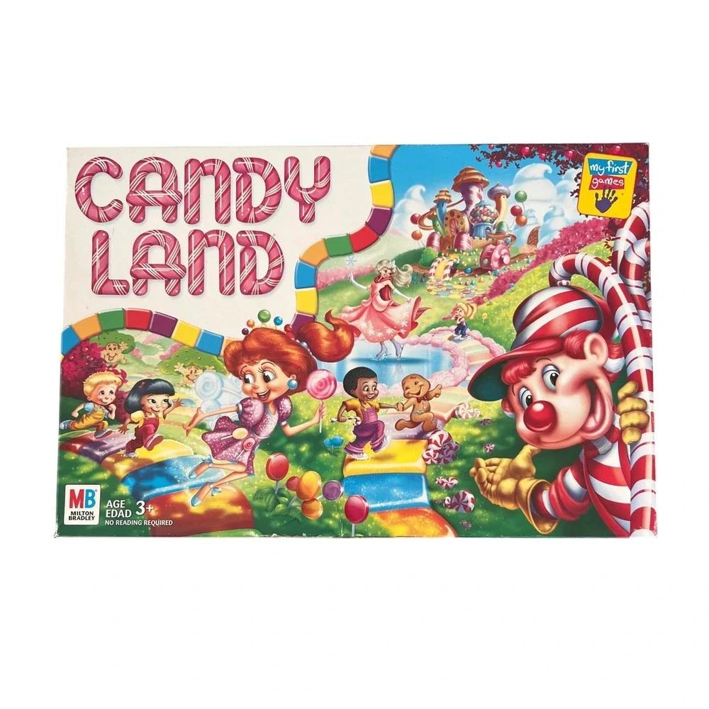 Candy Land Board Game 2004 Milton Bradley Hasbro My First Games Complete